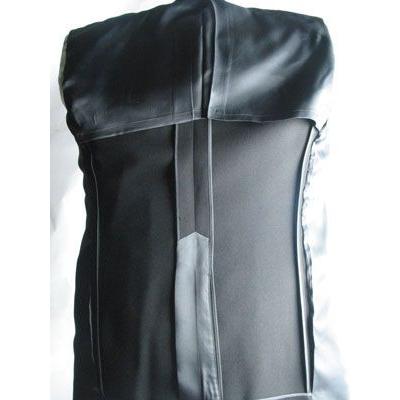 A7 A8 A9 AB4サイズのみ 日本製 合服ウール99％シングル2BブラックスーツRM16100 ワンタック アジャスター付き 礼服 喪服 冠婚葬祭 結婚式 葬式 葬儀の画像
