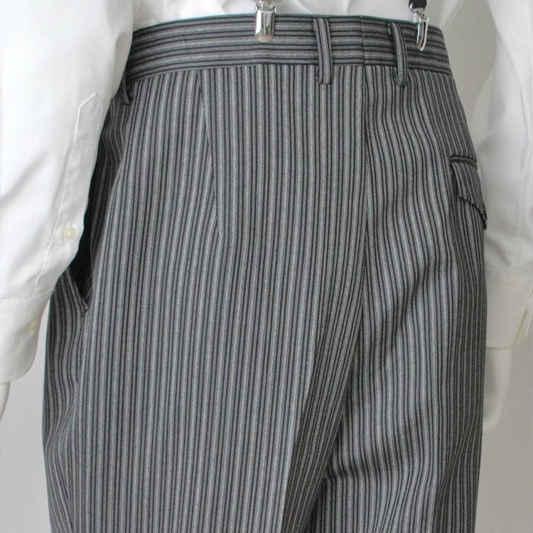 夏用日本製モーニングコート&ベストとsupertexのアジャスター付き