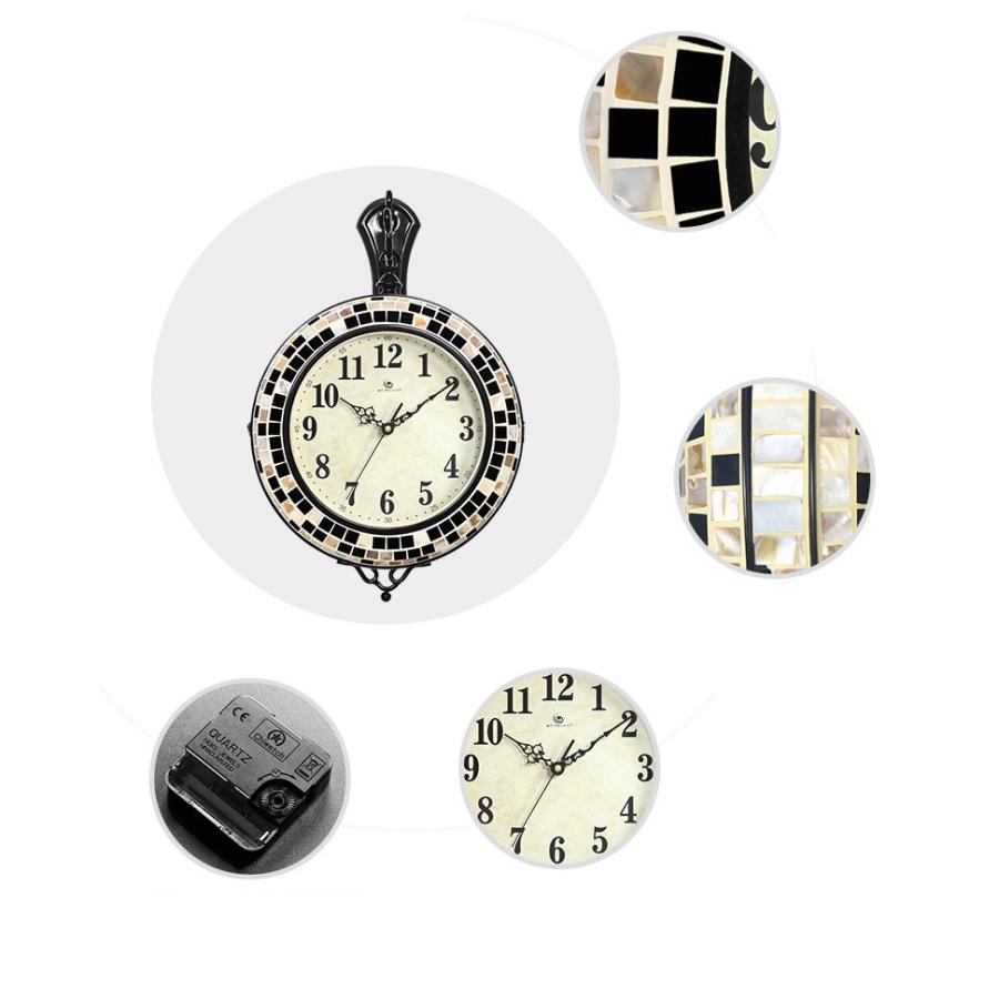 Gms 送料無料 おしゃれ ゴージャス ラグジュアリー 北欧 豪華 天然貝殻 シェル キラキラ 掛け時計 両面文字盤 両面時計 品番 Gms Gms G House 通販 Yahoo ショッピング