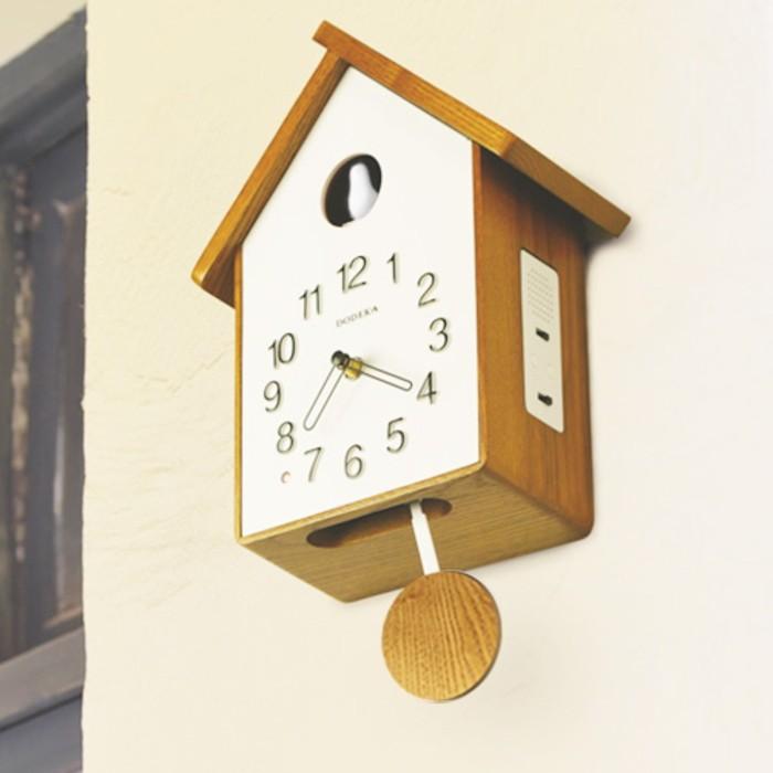 Gms011 送料無料 北欧風 時計 ファッション おしゃれ ホワイト ナチュラル 木製 無垢材 シンプル 振り子 鳩時計 はと時計 掛け時計 Gms011 Gms011 G House 通販 Yahoo ショッピング