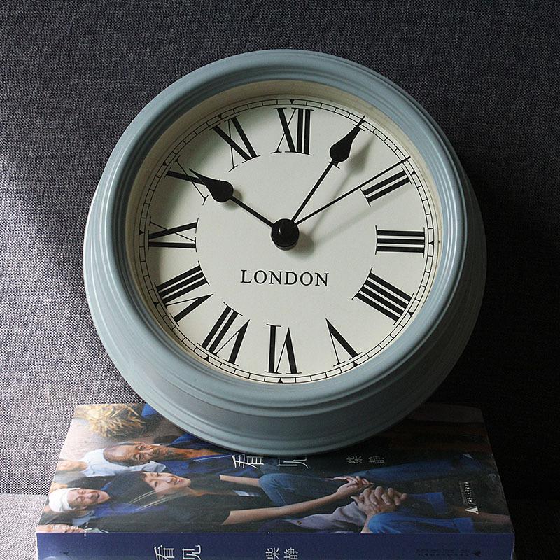 GMS02639 掛け時計 小さいサイズ くすみカラー 可愛い おしゃれ 金属製