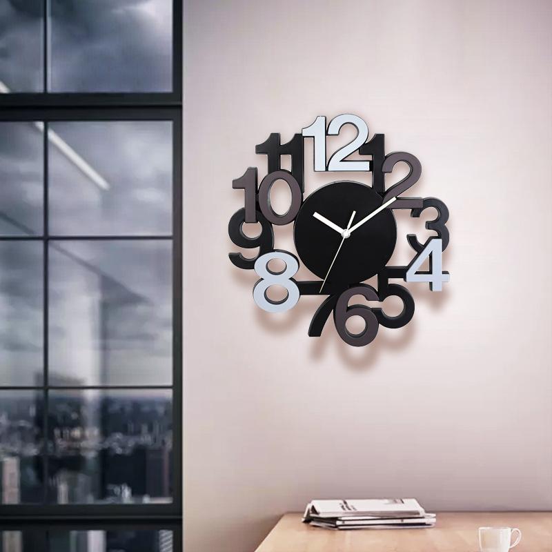 GMS03084 掛け時計 静音 連続秒針 モダン アート デザイン シンプル