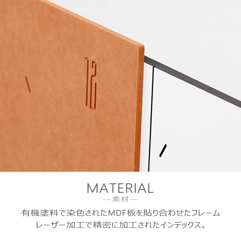GMS03110 掛け時計 おしゃれ シンプル ミニマル アート モダン