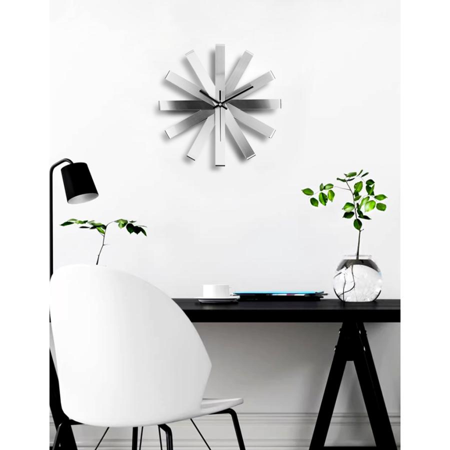 掛け時計 おしゃれ モダン シンプル ミニマル アート インテリア 金属