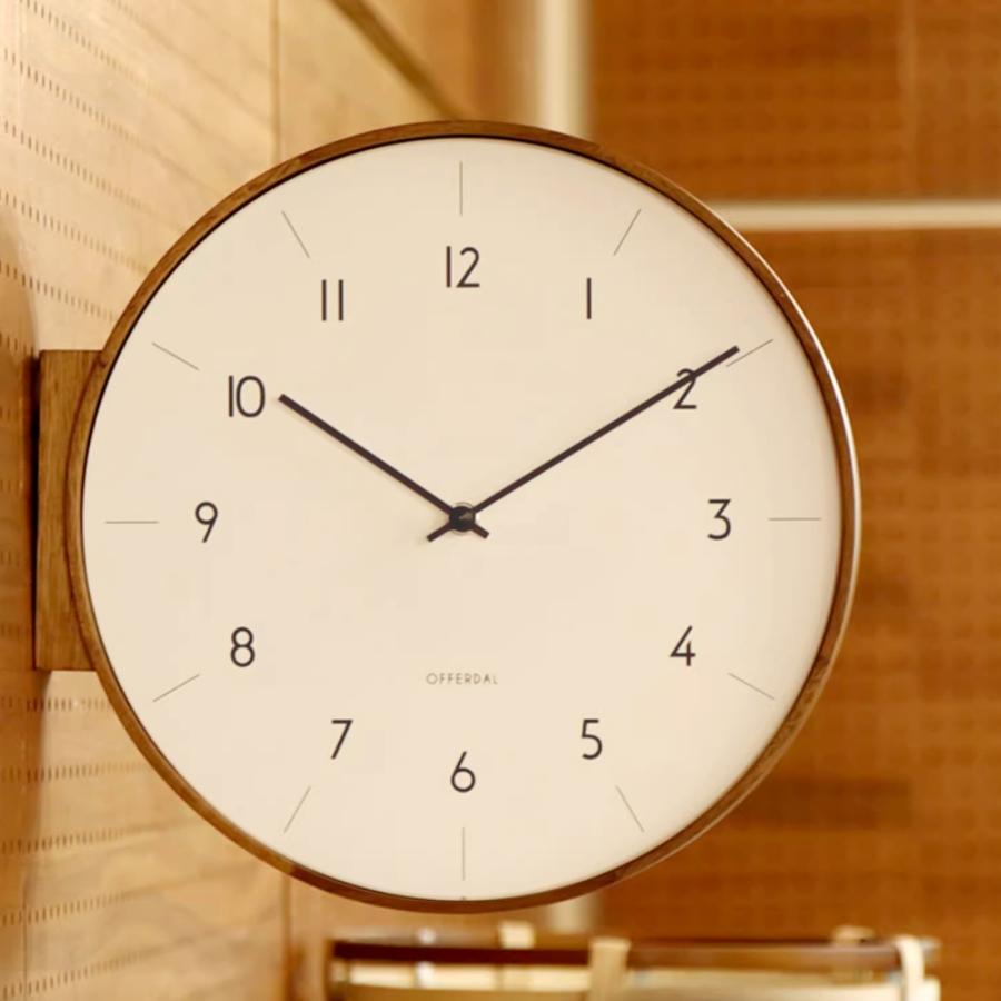 GMS03284 掛け時計 両面時計 北欧 モダン ナチュラル シンプル