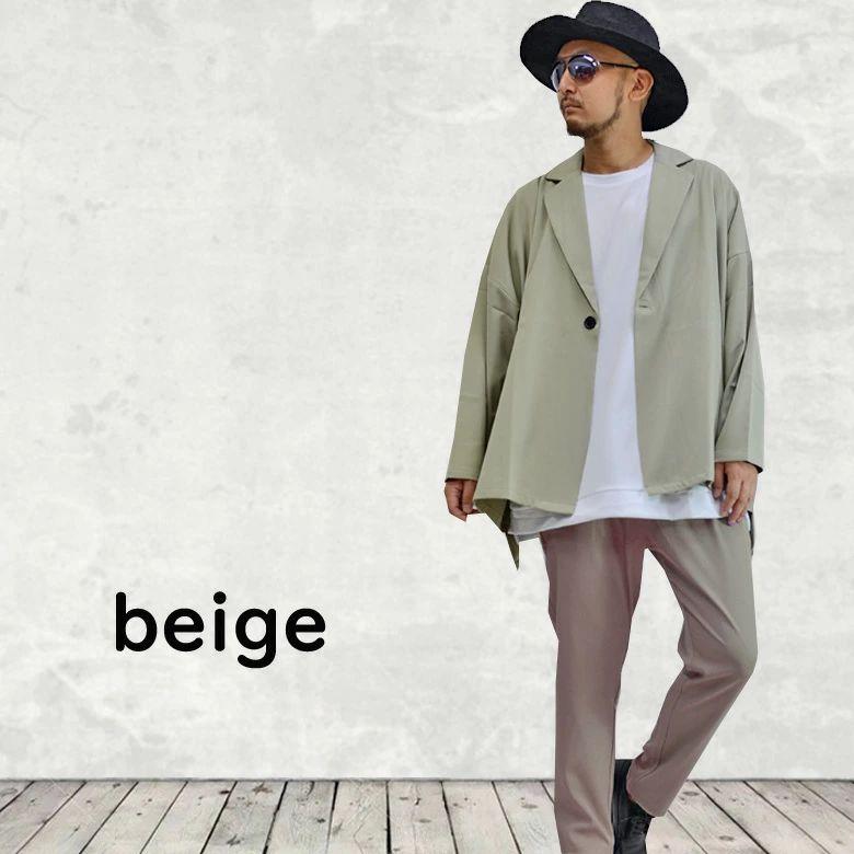 閉店セール】ドルマンスリーブ1BテーラードJKT メンズ ジャケット 無地