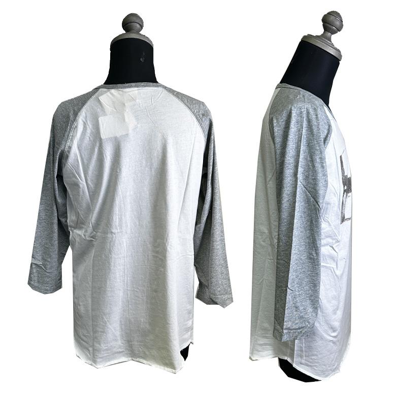 【週末セール】新品 RonHerman アニマルズレターTシャツ グレー S 週末セール】新品 RonHerman アニマルズレターTシャツ グレー S