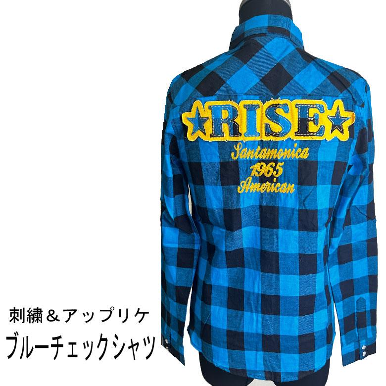 閉店セール】ブロック長袖 チェックシャツチェックシャツ メンズ