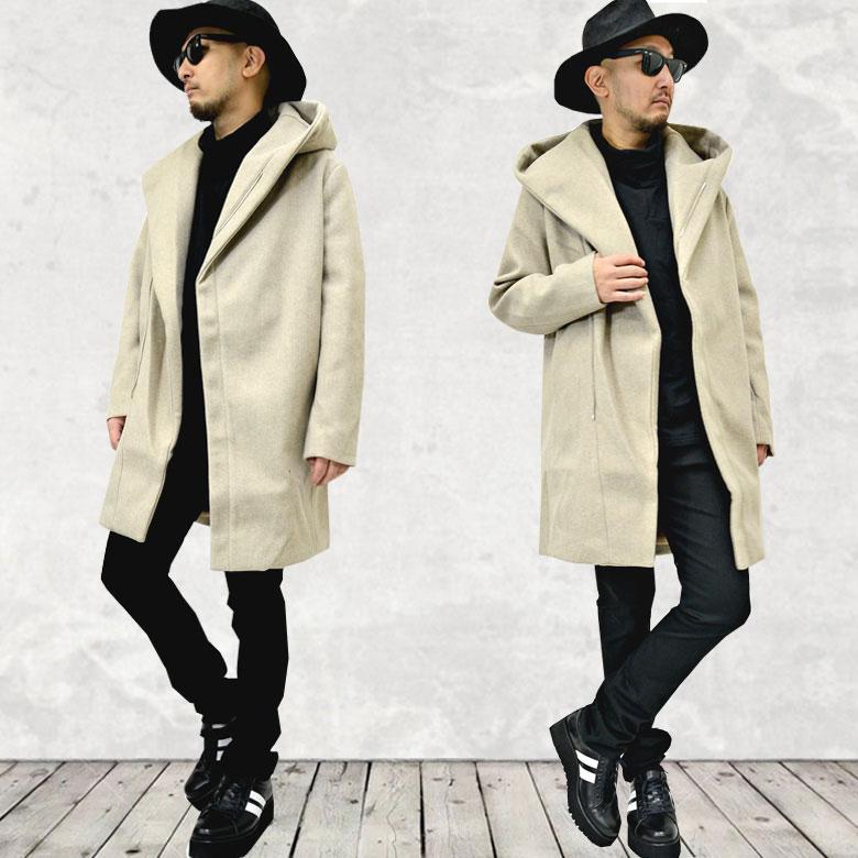 represent ウール　フーデッドコート zip witch coat – wjk online store