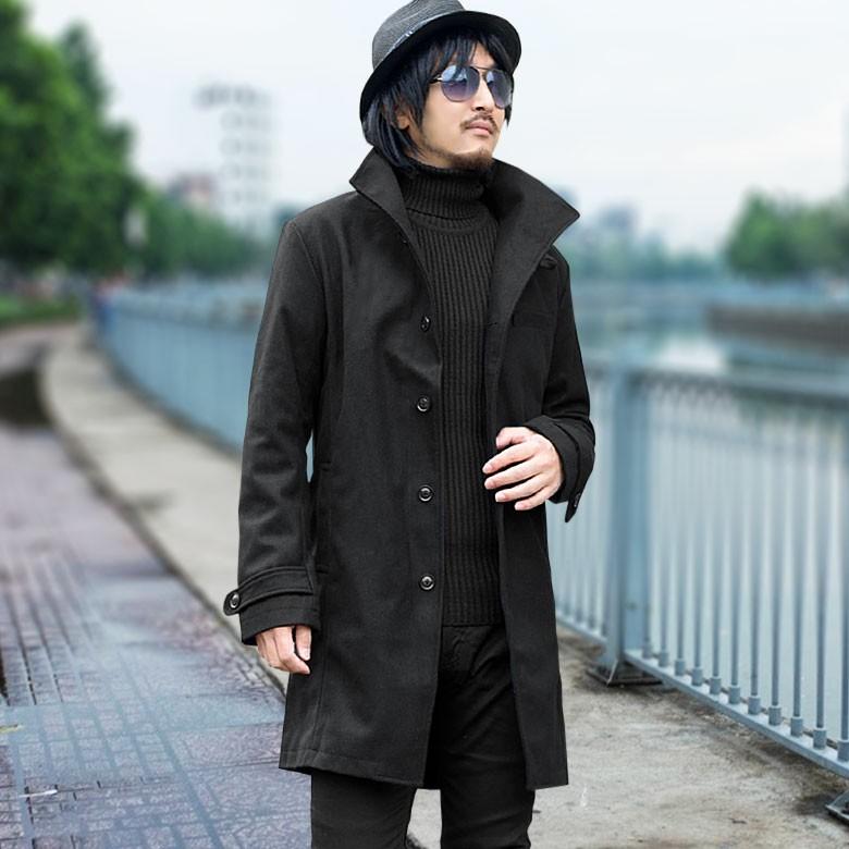 【未使用品】定価8.2万　ディーゼル　メルトンウールロングコート　Ｍ相当 未使用品】定価8.2万ディーゼルメルトンウールロングコートM相当