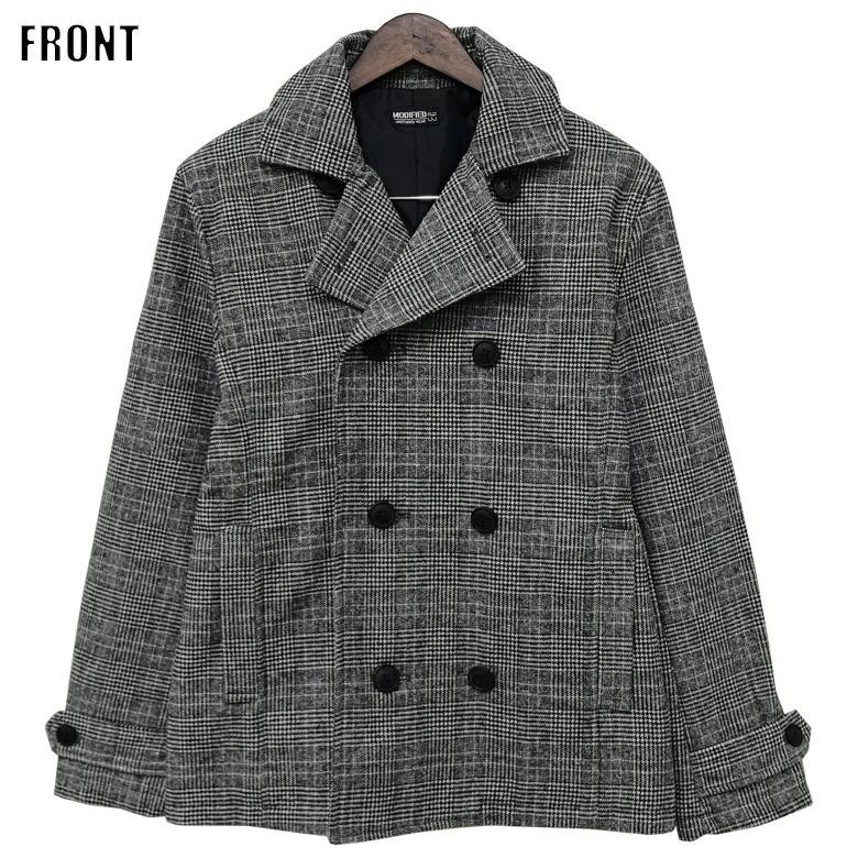 閉店セール】メンズ アウター ピーコート Pコート メンズ ウール