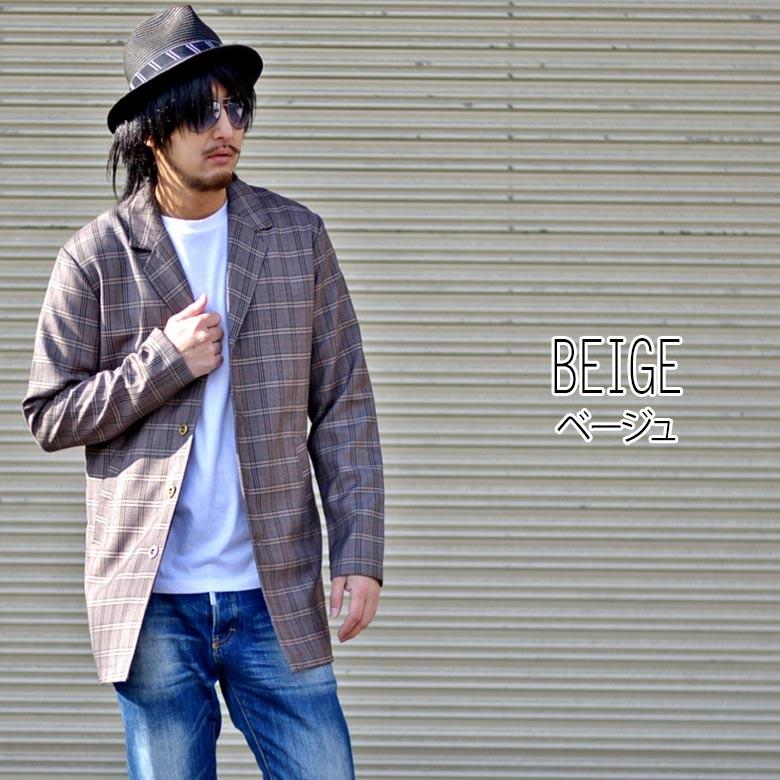 Rmanica ロマニカ メンズコート チェスターコート カントリーチェック柄薄手キャバ素材チェスターコート メンズコート Rm14aw 034 1 G H R Golden High Roller 通販 Yahoo ショッピング