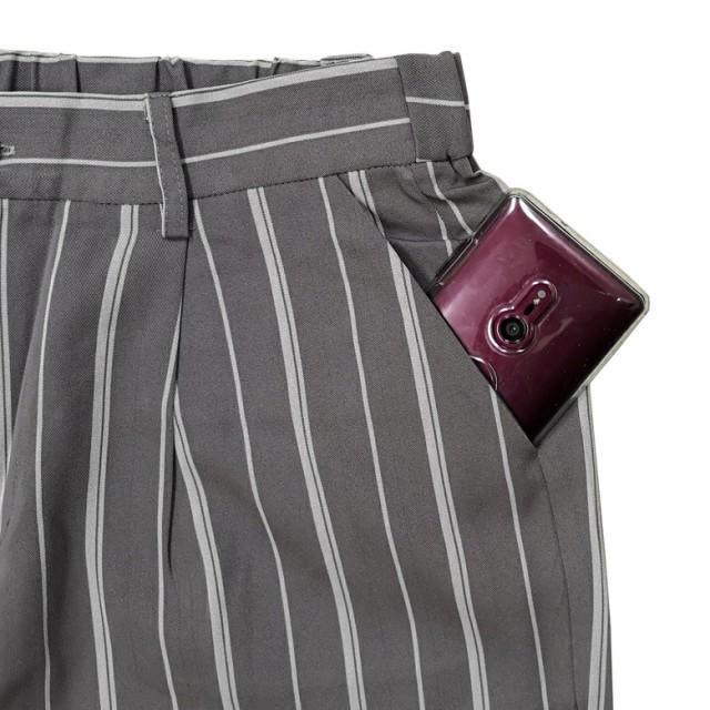 SEQUEL ストライプ テーパードパンツ L SEQUEL ストライプ テーパードパンツ L SEQUEL TYPE F ネイビー