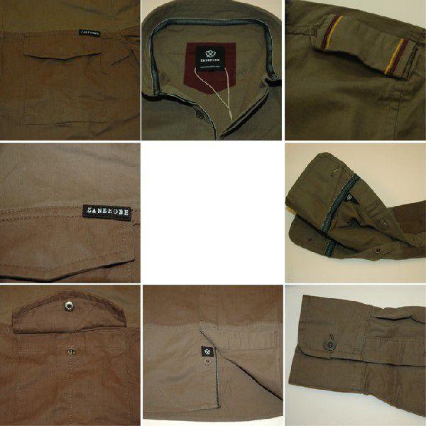 ZANEROBE (ゼインローブ) "Warfare Long Sleeve Shirt Khaki" ウォーファースロングスリーブシャツカーキ | ZANEROBE | 02