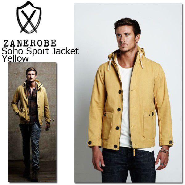 ZANEROBE (ゼインローブ) "Soho Sport Jacket Yellow" ソーホー スポーツ ジャケット イエロー 506