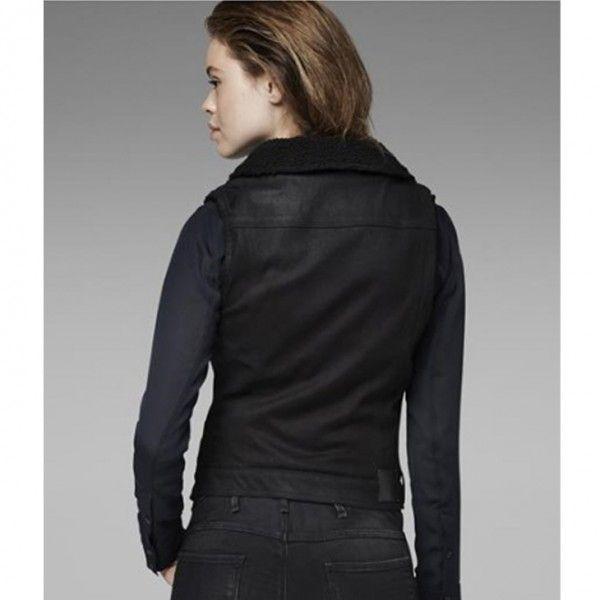 G-STAR RAW (ジースターロー）ARC TEDDY JACKET SLEEVELESS (アーク 