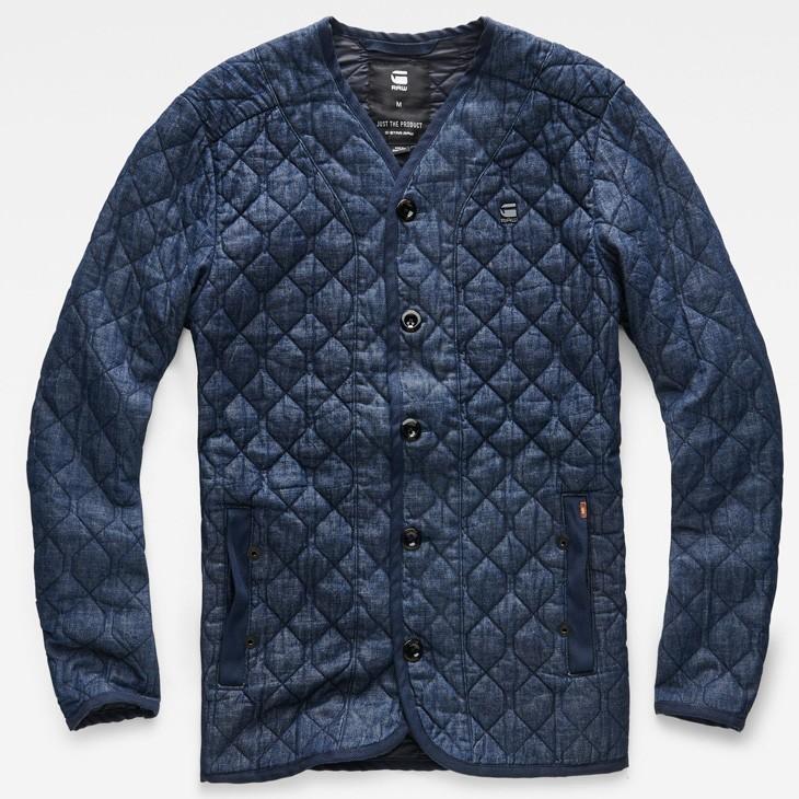 G-STAR RAW (ジースターロゥ) Liner Quilted Slim Overshirt