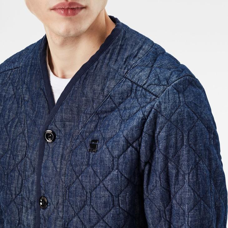 G-STAR RAW (ジースターロゥ) Liner Quilted Slim Overshirt G-STAR RAW (ジースターロゥ) Liner Quilted Slim Overshirt