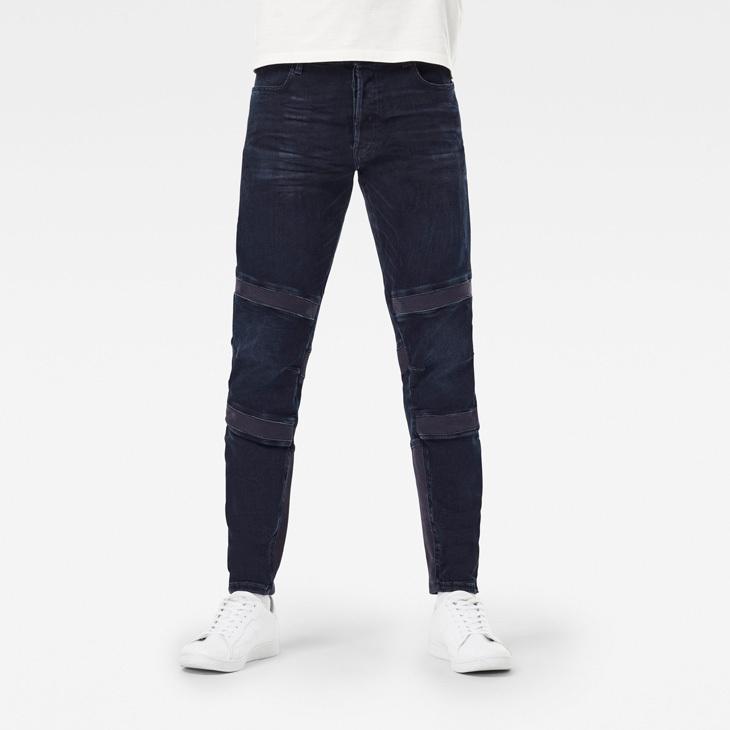 G-STAR RAW (ジースターロゥ) MOTAC 3D SLIM JEANS (モタック 3D スリム ジーンズ) サステナブル バイカースリムストレッチジーンズ｜giamb｜02