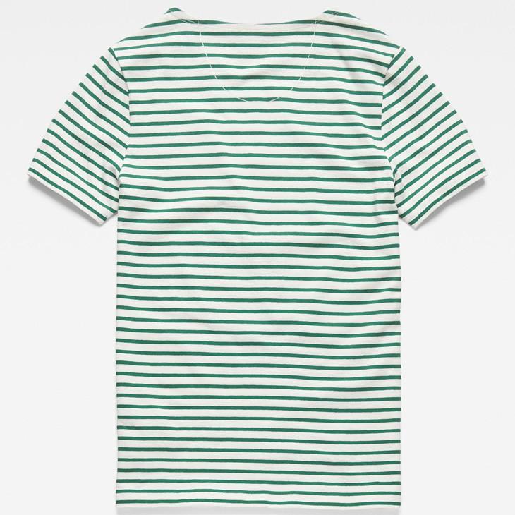 G-STAR RAW (ジースターロゥ) Xartto T-shirt (シャルト Tシャツ) アジアンサイズ スリムフィット ボーダーＴシャツ｜giamb｜13