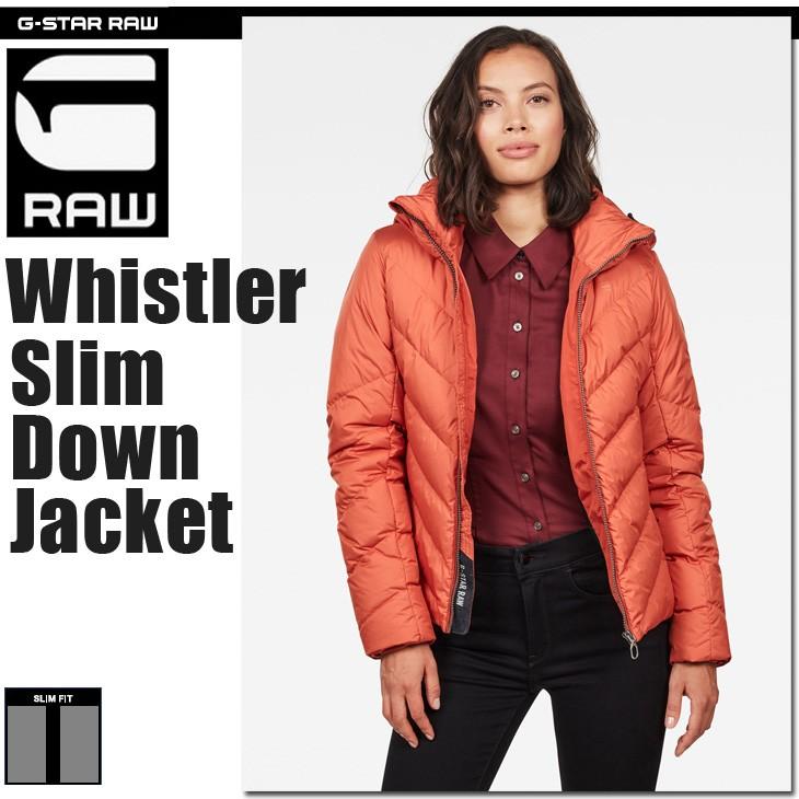 G-STAR RAW (ジー スター ラゥ) Whistler Slim Down Hooded Jacket