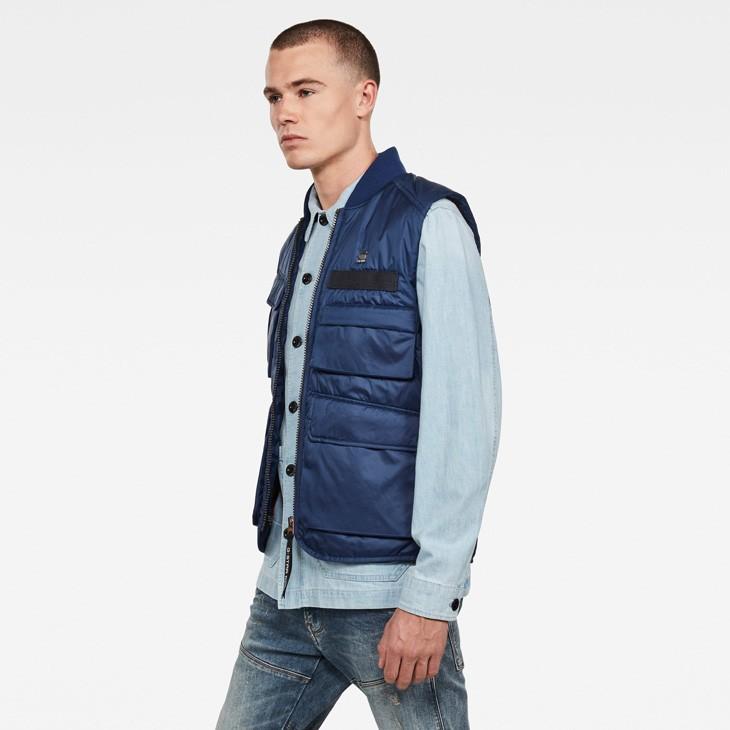G-STAR RAW (ジースターロゥ) Multipocket Vest (マルチポケットベスト