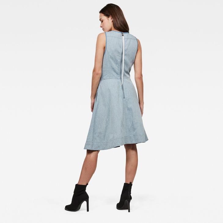 G-STAR RAW (ジースターロゥ) Fit And Flare Dress (フィットアンド 