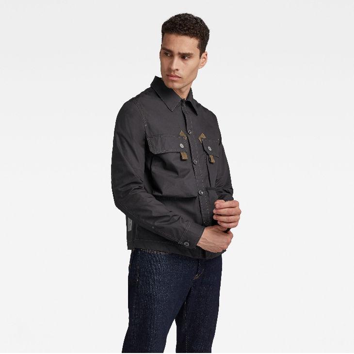 G-STAR RAW (ジースターロゥ) UTILITY POPLIN INDOOR JACKET（ユウティ 