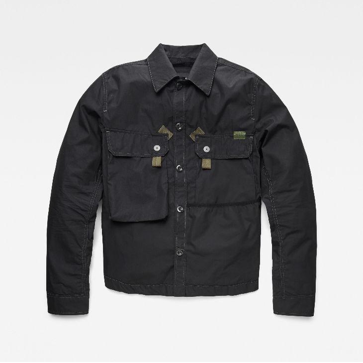 G-STAR RAW (ジースターロゥ) UTILITY POPLIN INDOOR JACKET（ユウティ 