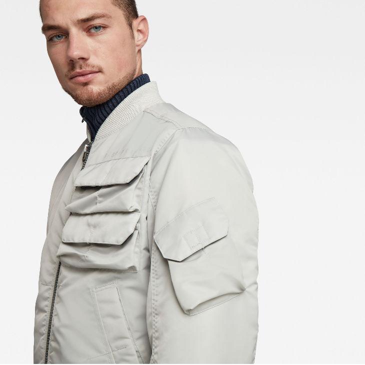 G-STAR RAW (ジースターロゥ) CHEST POCKET BOMBER (チェストポケット