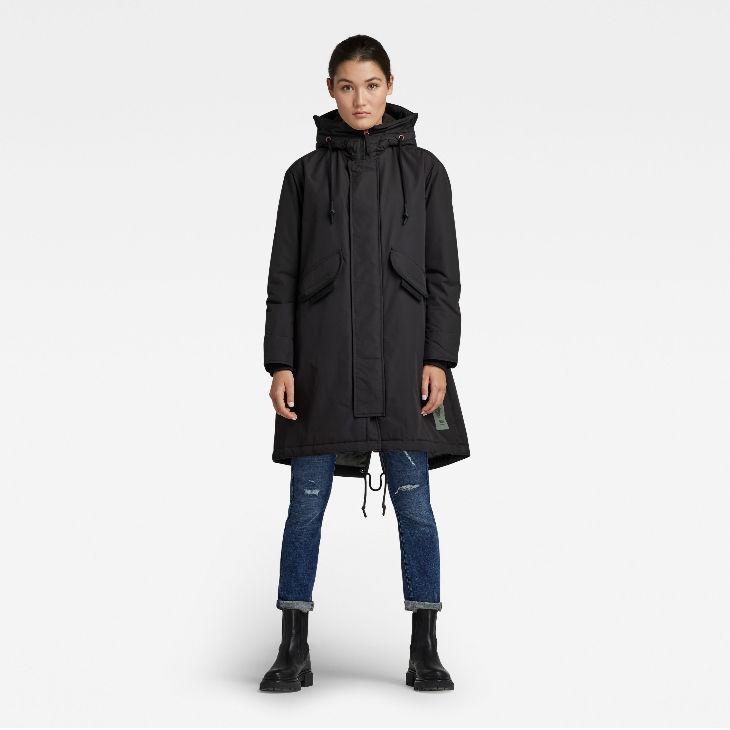 G-STAR RAW (ジースターロゥ) HOODED FISHTAIL PARKA (フゥーディー 