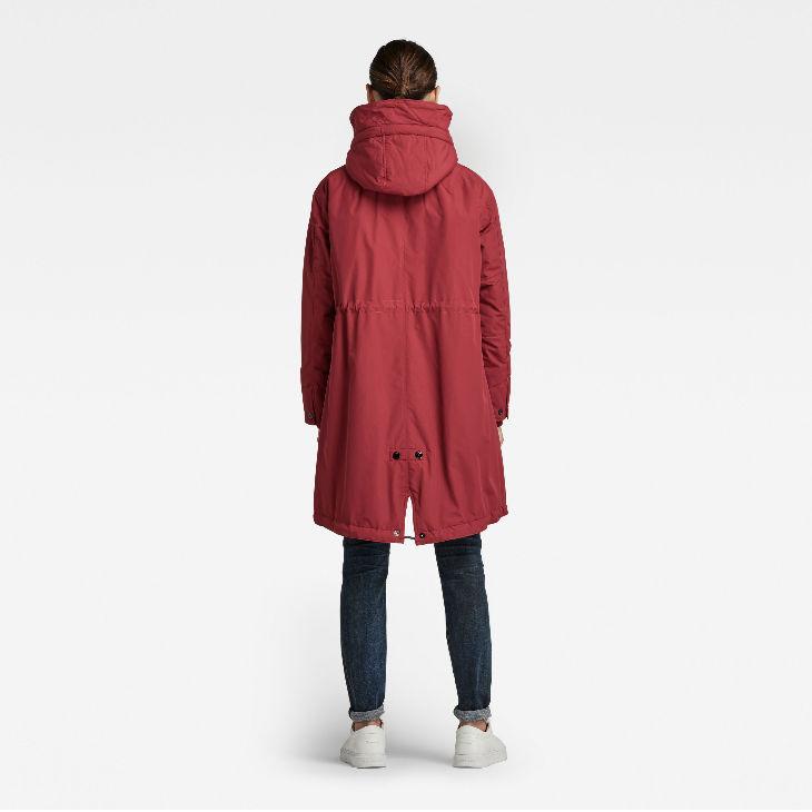 G-STAR RAW (ジースターロゥ) HOODED FISHTAIL PARKA (フゥーディー