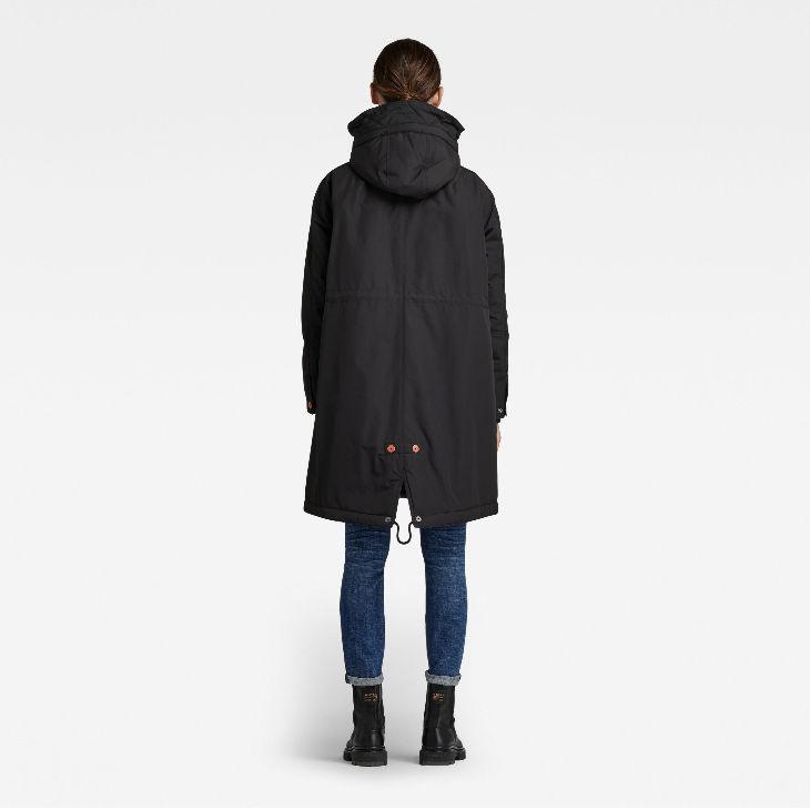 G-STAR RAW (ジースターロゥ) HOODED FISHTAIL PARKA (フゥーディー 