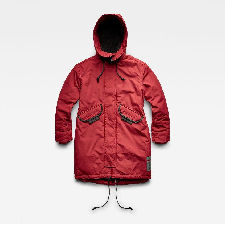 G-STAR RAW (ジースターロゥ) HOODED FISHTAIL PARKA (フゥーディー 
