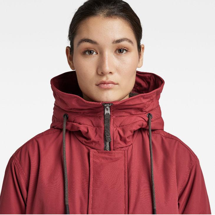 G-STAR RAW (ジースターロゥ) HOODED FISHTAIL PARKA (フゥーディー 