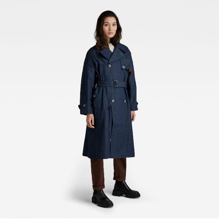 G-STAR RAW (ジースターロー) HIGH TRENCH (スリムマイナー