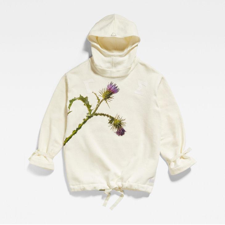 G-STAR RAW (ジースターロゥ) THISTLE ANORAK OVERSIZED HOODED