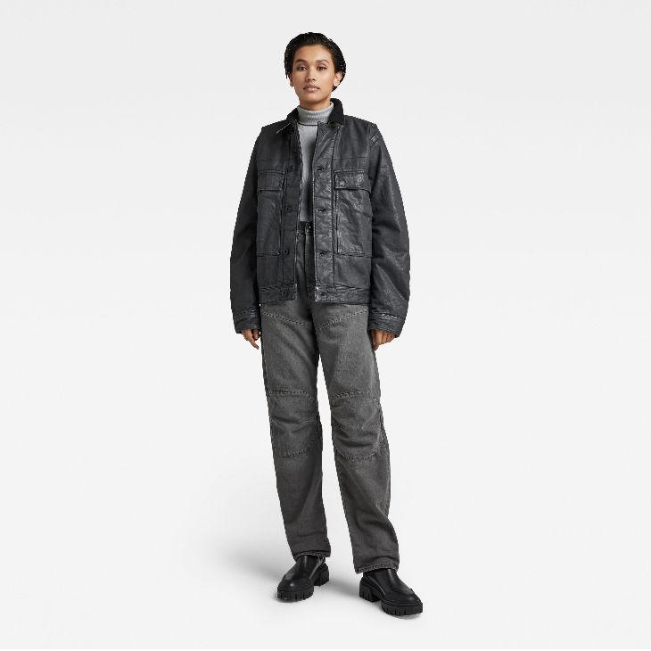 【新品未使用品】G-STAR RAW ジャケット G-STAR RAW - 未使用 ジースターロウ ジップジャケット S ブラック G