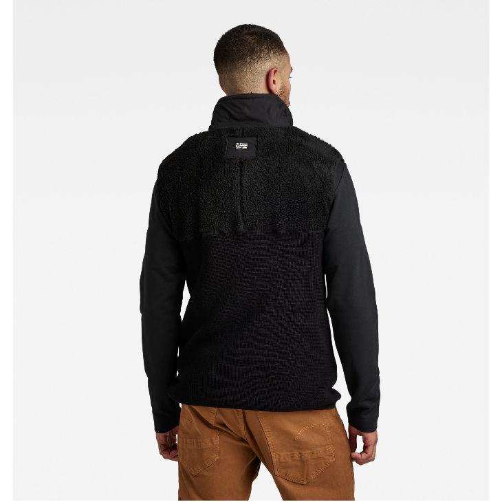 G-STAR RAW (ジースターロゥ) DAST SHEARLING KNITTED BODYWARMER 