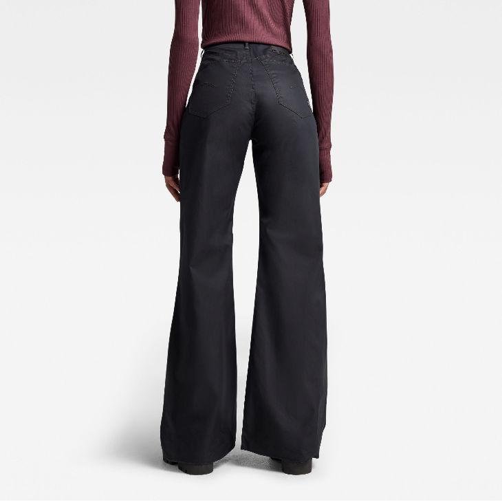 【新品】値下げ可能 G-STAR RAWデッキウルトラハイワイドレッグデニム G-STAR RAW (ジースターロゥ) DECK ULTRA HIGH WIDE LEG PANTS