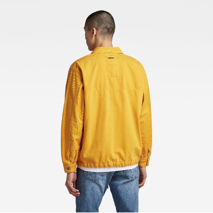 【G-STAR RAW】ジースターロゥ シャノラック シャツブルゾン M-L相当 G-STAR RAW (ジースターロゥ) SHANORAK (シャノラック) サステナブル
