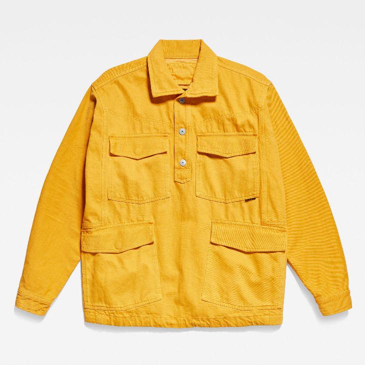【G-STAR RAW】ジースターロゥ シャノラック シャツブルゾン M-L相当 G-STAR RAW (ジースターロゥ) SHANORAK (シャノラック) サステナブル