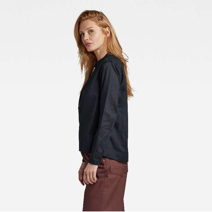 G-STAR RAW (ジースターロゥ) ZIP SHIRT (ジップ シャツ) サステナブル