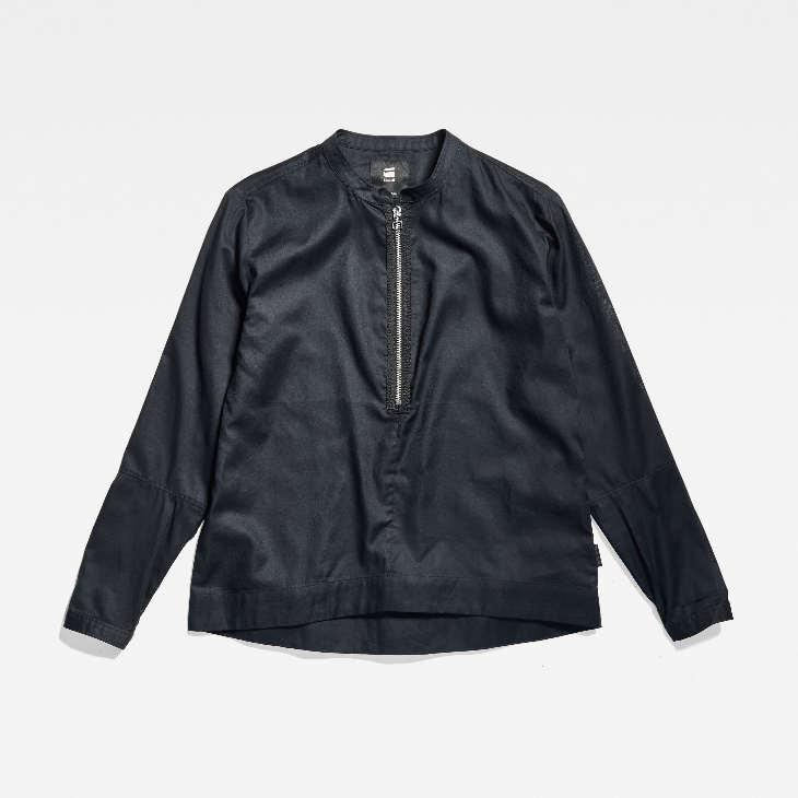 G-STAR RAW (ジースターロゥ) ZIP SHIRT (ジップ シャツ) サステナブル