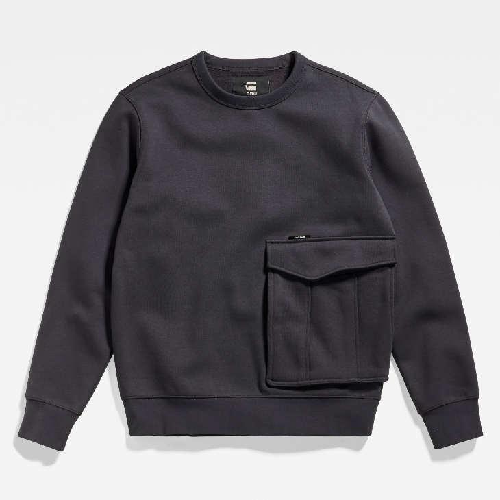 G-STAR RAW (ジースターロゥ) CARGO SWEATER（カーゴ セーター 