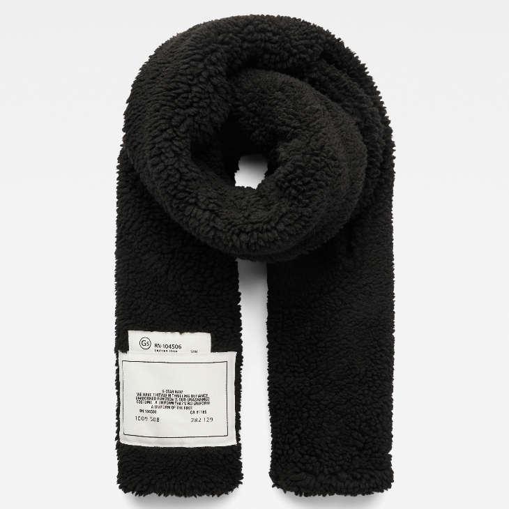 G-STAR RAW (ジースターロゥ) RAW TEDDY SCARF (ロゥ テディ スカーフ