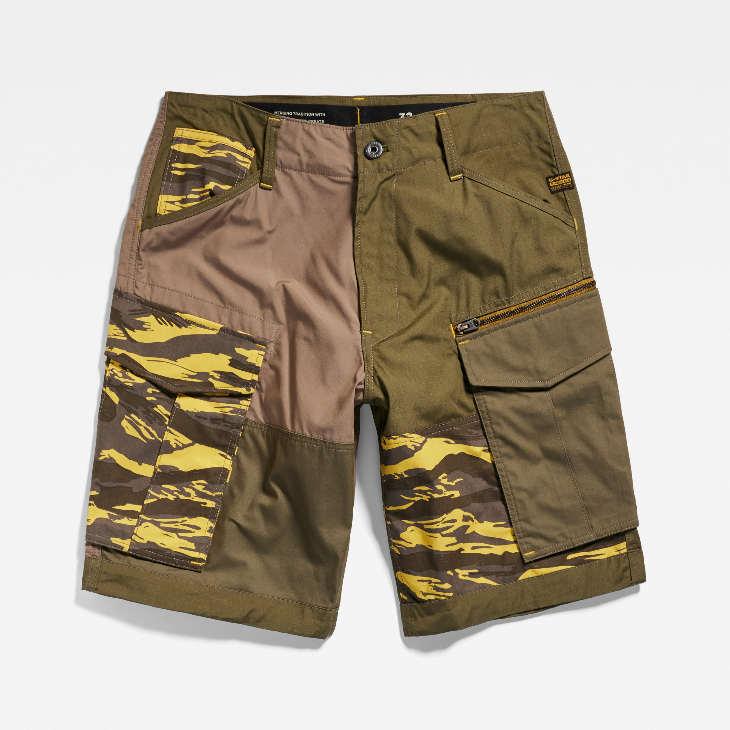 G-STAR RAW (ジースターロゥ) ROVIC MIX ZIP RELAXED SHORTS
