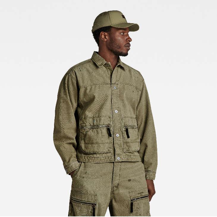 G-STAR RAW (ジースターロゥ) UTILITY COACH JACKET (ユーティリティ