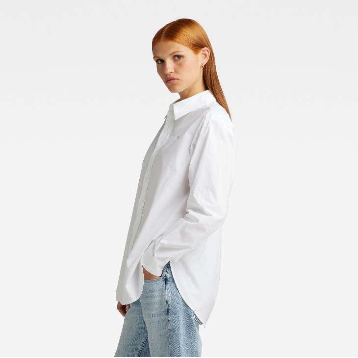 G-STAR RAW (ジースターロゥ) BOYFRIEND SHIRT (ボーイフレンド シャツ) リラックス フィット ボーイフレンドシャツ G-STAR RAW (ジースターロゥ) BOYFRIEND SHIRT (ボーイフレンド