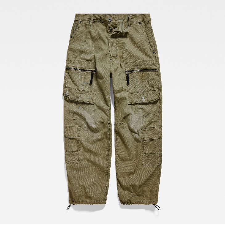 G-STAR RAW (ジースターロゥ) MULTI POCKET CARGO RELAXED JEANS